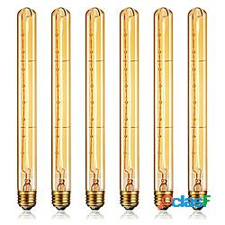 6pcs 4pcs dimmerabile lampadina edison vintage e27 t300 40w