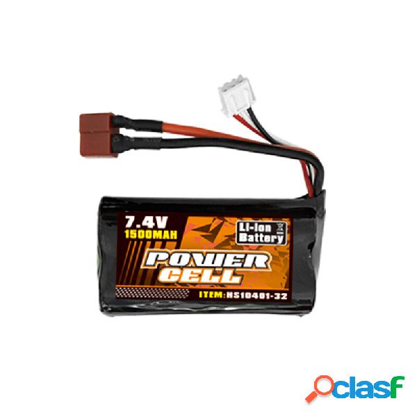 7.4V 1500mah Li Batteria Per 1/8 HS10422 10424 10423 RC