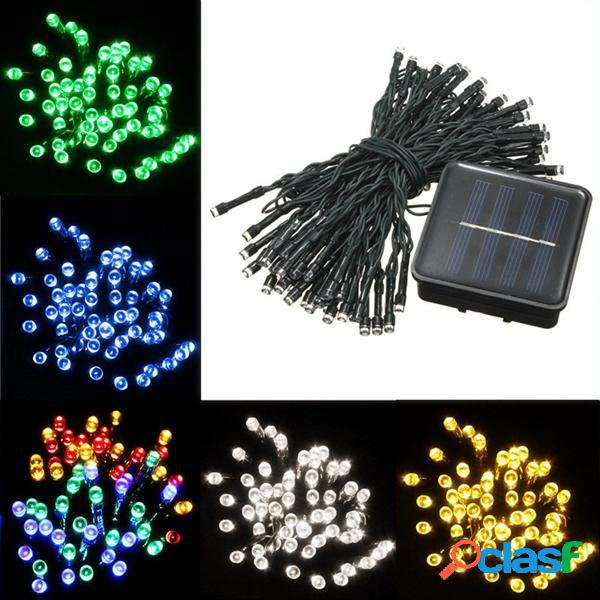 8M 60 LED solare Power String Fairy Light Outdoor Party