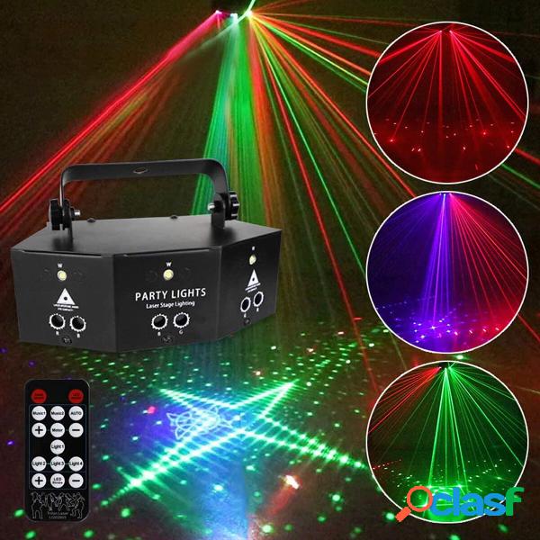 9-EYE RGB DMX proiettore LED Laser Luce remoto Controllo