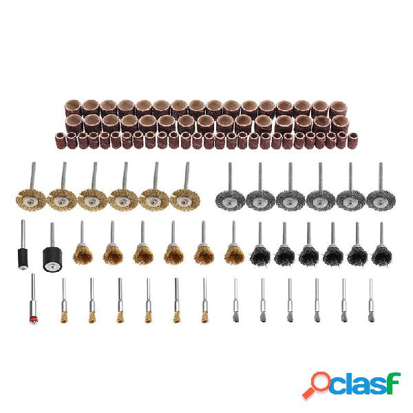 97pcs lucidatura rettifica levigatura accessori rotanti per
