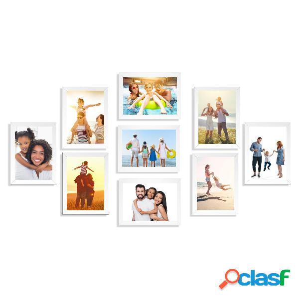 9pcs cornice combinazione fai da te foto parete decorazione