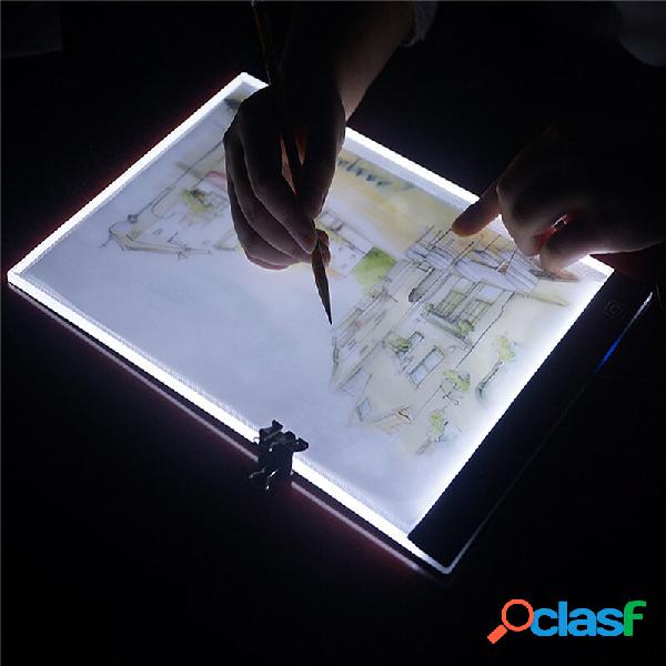 A4 LED Artist Tatuaggio Art Stencil Board Light Scatola