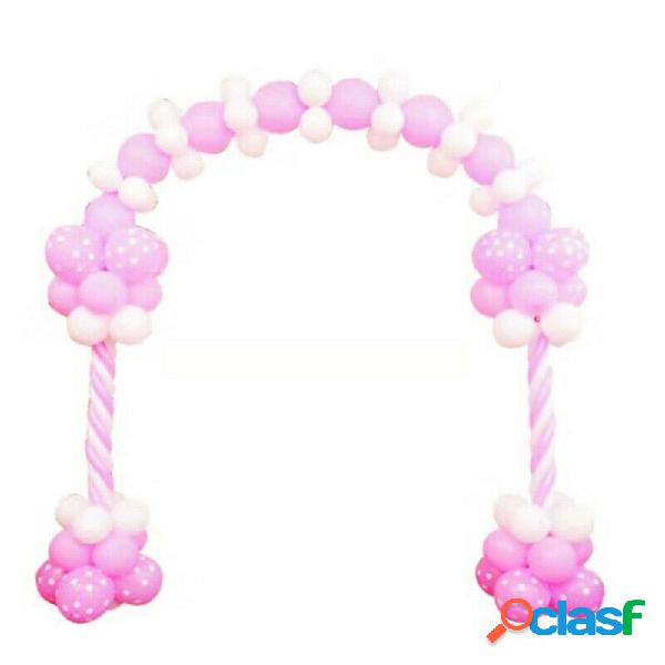 ARCO DI PALLONCINI FESTE COMPLEANNI DECORATIVA ARCO ROSA