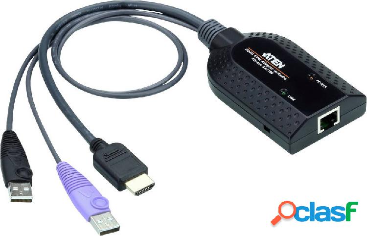 ATEN KVM, Computer Cavo adattatore KVM [1x Spina HDMI, USB-A