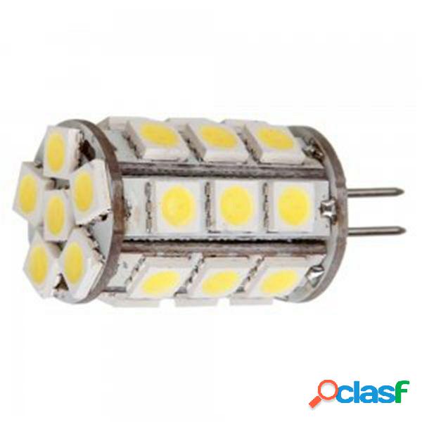 AUDEW 4W DC12V G4 Bianco caldo/Bianco freddo 5050 SMD