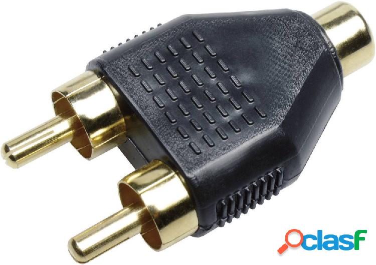 Adattatore RCA Sinuslive Y2M [2x Spina RCA - 1x Presa RCA]