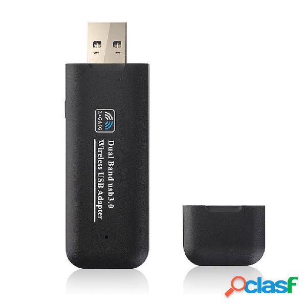 Adattatore WiFi USB 3.0 1200Mbps Dual Banda Trasmettitore