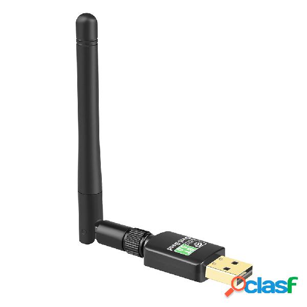 Adattatore WiFi USB2.0 da 600 Mbs Dual Banda Bluetooth5.0