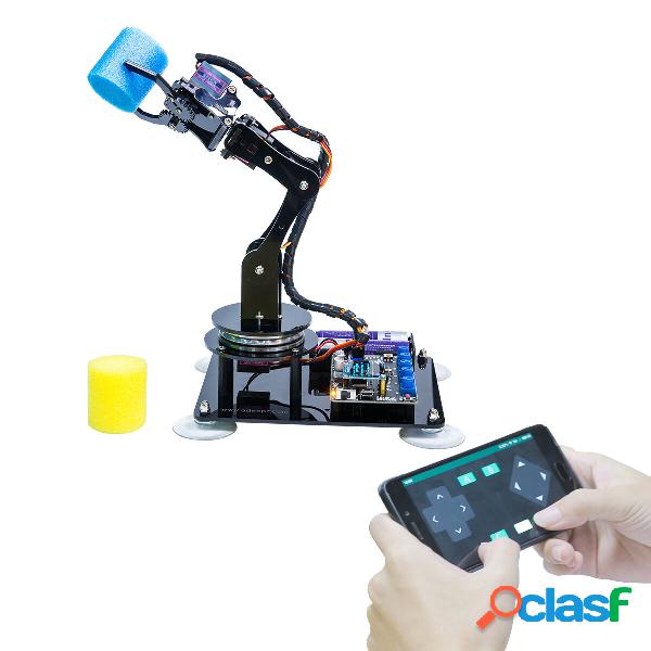 Adeept 5-DOF STEAM Kit braccio robotico fai-da-te con