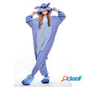 Adults Kigurumi Pajamas Monster Blue Monster Animal Onesie