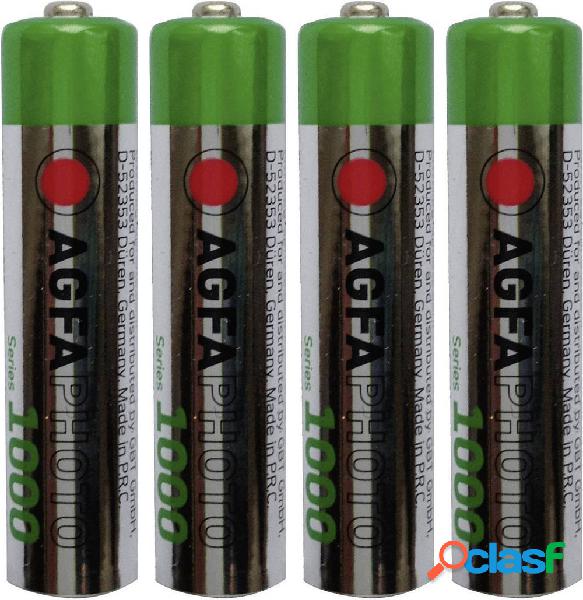 AgfaPhoto HR03 Batteria ricaricabile Ministilo (AAA) NiMH