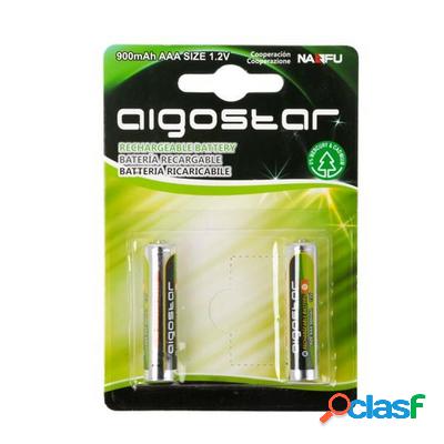 Aigostar 2 Batterie ministilo ricaricabili 900mAh AAA 1,2V