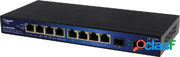 Allnet ALL-SG8210PM Switch di rete 8 Porte 1000 MBit/s
