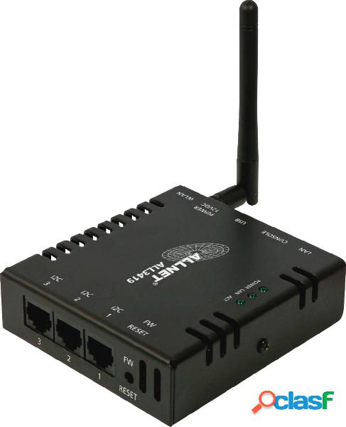 Allnet ALL3419 Server USB WLAN LAN (10/100 Mbit / s), RJ45,