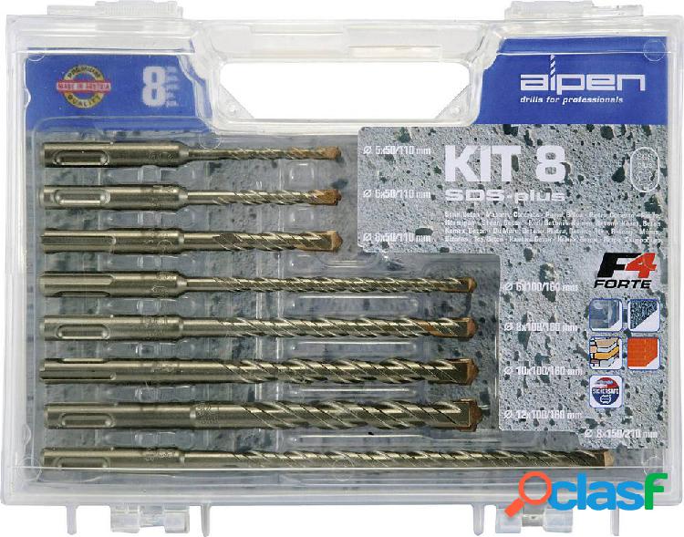 Alpen 80704100100 Acciaio Kit punte perforatrici 8 parti 5