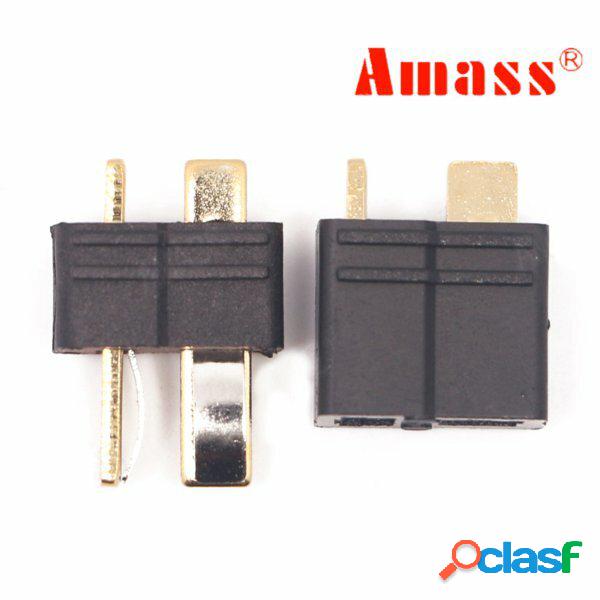 Amass AM-1015B connettore maschio e femmina 1 paio T Plug