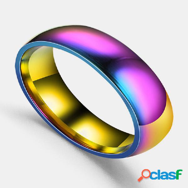 Anelli da dito per coppia di moda Colorful Gioielli semplici