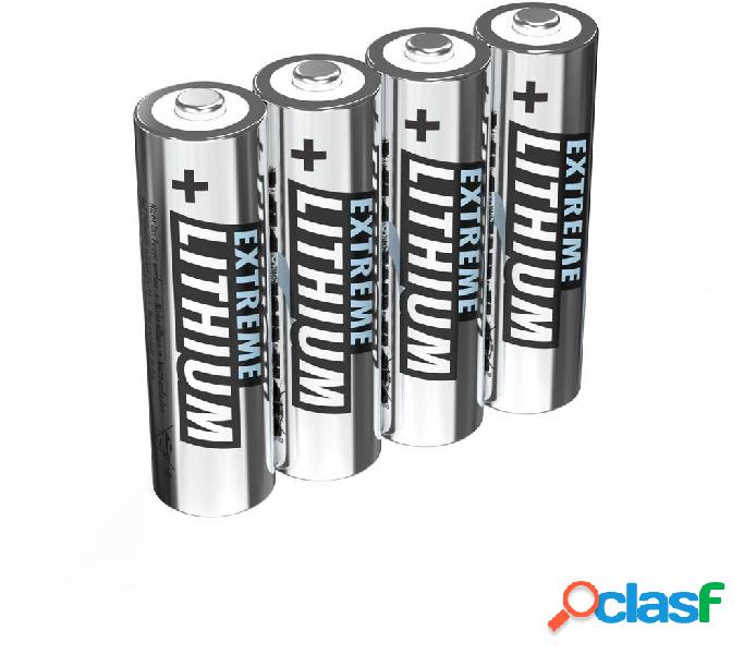 Ansmann Extreme Batteria Stilo (AA) Litio 2850 mAh 1.5 V 4