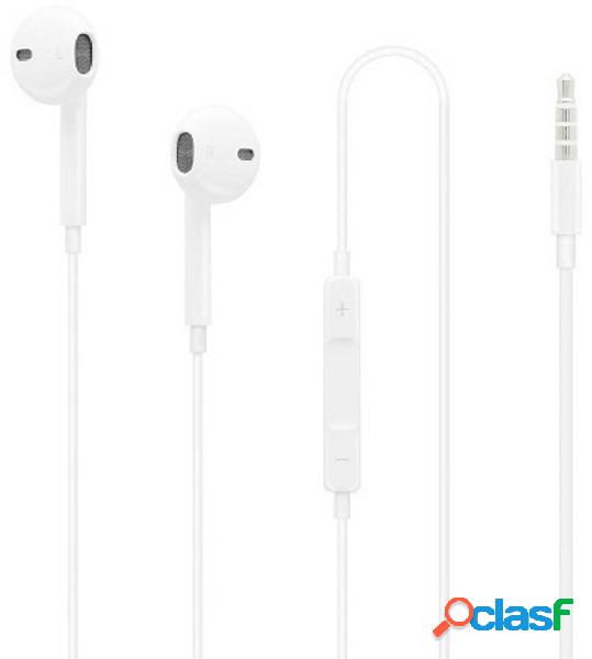 Apple EarPods EarPods via cavo Bianco headset con microfono