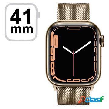 Apple Watch 7 LTE MKJ03FD/A - Stainless Steel, Milanese