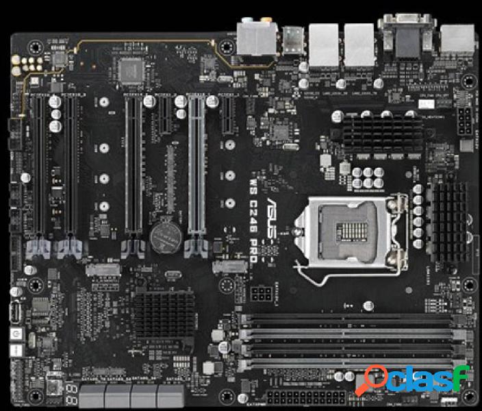 Asus MB WS C246 PRO C246 PCH Mainboard Attacco Intel® 1151