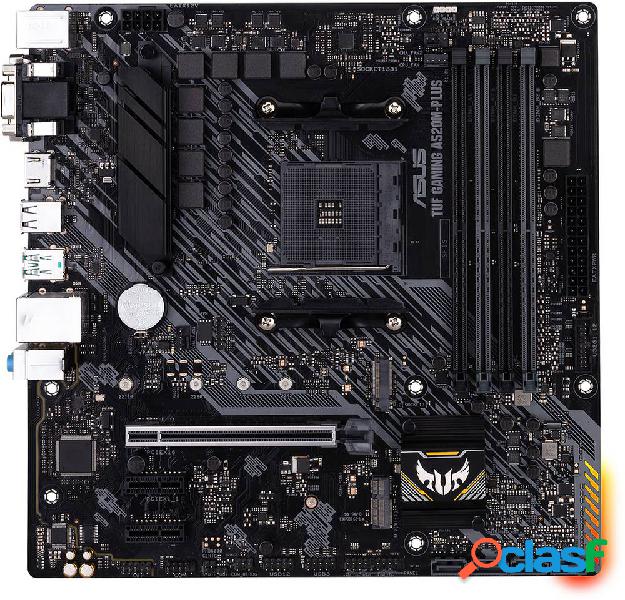 Asus TUF GAMING A520M-PLUS Mainboard Attacco AMD AM4 Fattore