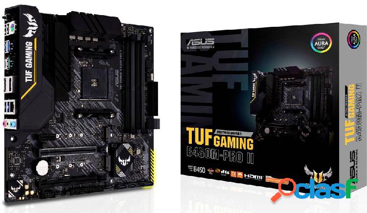 Asus TUF GAMING B450M-PRO II Mainboard Attacco AMD AM4