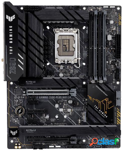 Asus TUF GAMING Z690-PLUS WIFI D4 Mainboard Attacco Intel®