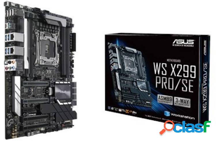 Asus WS X299 PRO/SE LGA2066 ATX Mainboard Attacco Intel®