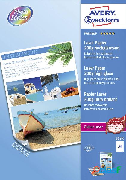 Avery-Zweckform Premium Laser Papier hochglänzend 2798