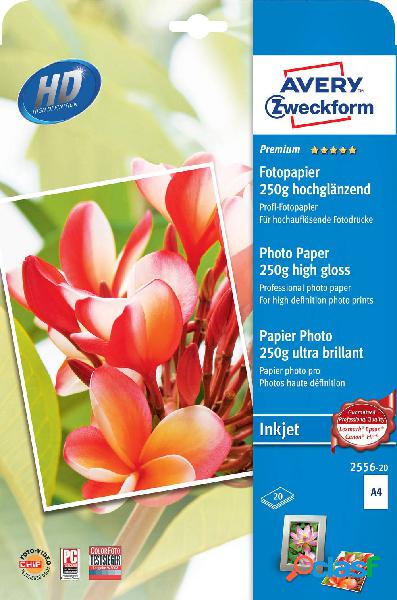 Avery-Zweckform Premium Photo Paper Inkjet 2556-20 Carta