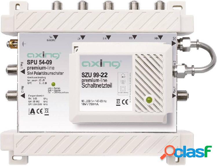 Axing SPU 54-09 SAT multiswitch Ingressi (Multiswitch): 5 (4