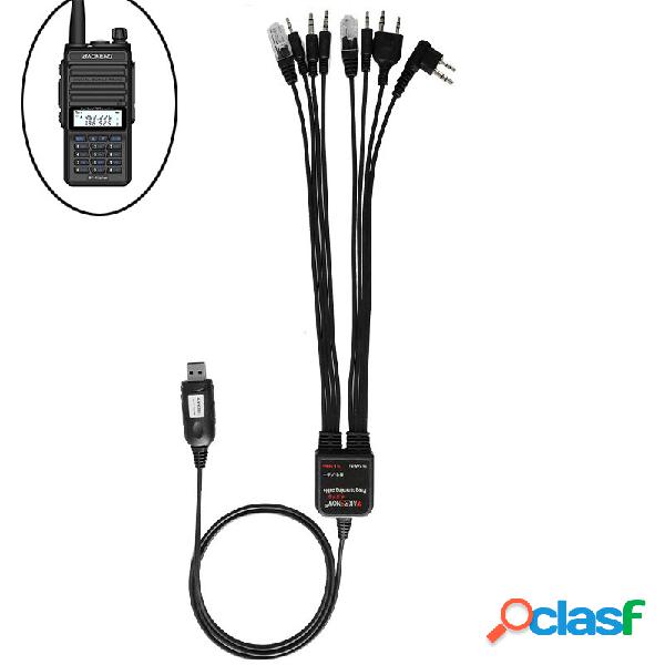 BAOFENG Cavo di programmazione USB 8 in 1 Universale Walkie