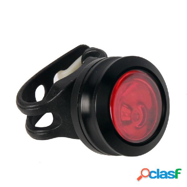 BIKIGHT Rosso/Bianco LED Fanale Posteriore Bici 400mAh 3