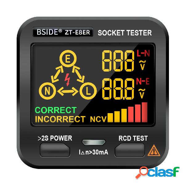 BSIDE Electric presa di corrente Tester Tester uscita