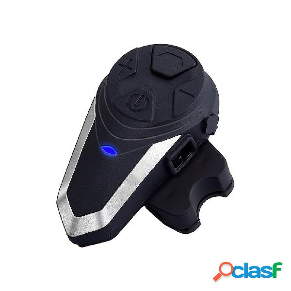 BT-S3 1000m Casco moto BT Intercom Impermeabile FM