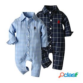 Baby Boys Basic Jumpsuits Rompers Cotton Street Birthday