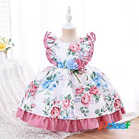 Baby Girls Childrens Day Cute Sweet Dress Cotton Party Dress