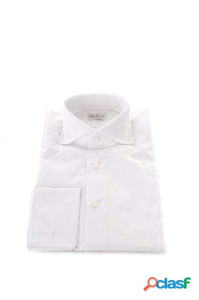 Bagutta Camicie Classiche Uomo Bianco