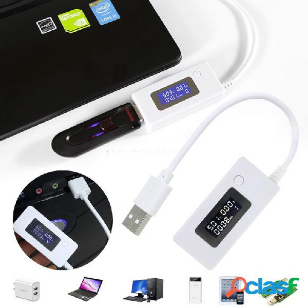 Bakeey LCD Caricatore USB Batteria Capacità Tensione