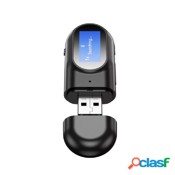 Bakeey T17 Bluetooth 5.0 Car Kit Vivavoce USB Audio