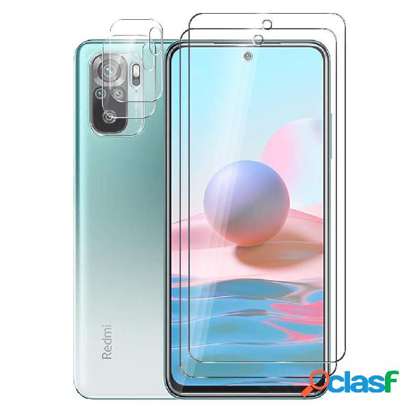 Bakeey per Xiaomi Redmi Note 10 Set di accessori 2Pcs 9H