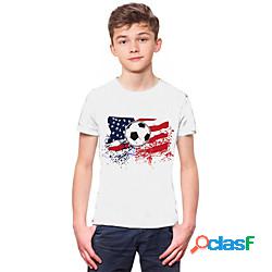 Bambino Da ragazzo Giornata nazionale americana maglietta