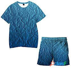 Bambino Da ragazzo T-shirt e pantaloncini Completo 2 pezzi