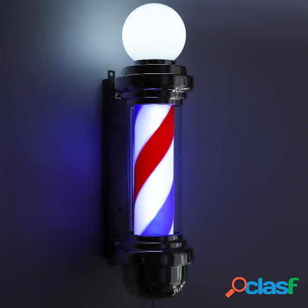 Barber Shop 22 "Rotante LED Palo a strisce Capelli Accessori