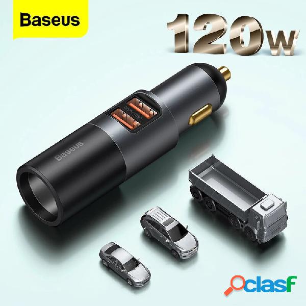 Baseus 120W Caricabatteria da auto 30W USB-C PD 30W QC3.0