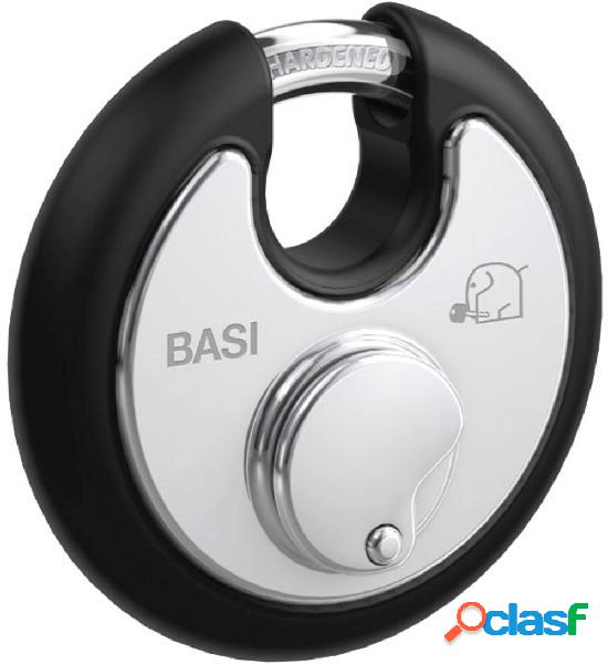 Basi 6100-7021-2SCHW Lucchetto Stesse chiavi