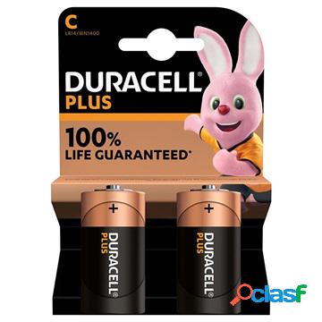 Batteria C/LR14 Duracell Plus Power 5009811 - 1.5V - 2 Pz.