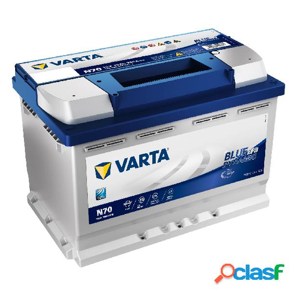 Batteria Varta N70 EFB 70Ah Start&Stop 760A 12V 570500076